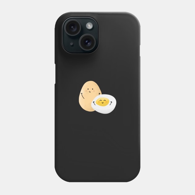 Cute Little Happy Eggs Phone Case by VicEllisArt