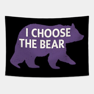 I Choose The Bear I Choose Bear Tapestry