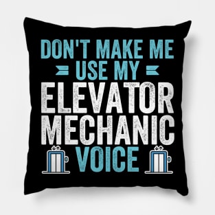 Elevator mechanic Pillow