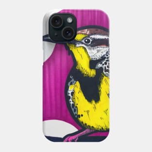 Western Meadowlark Phone Case