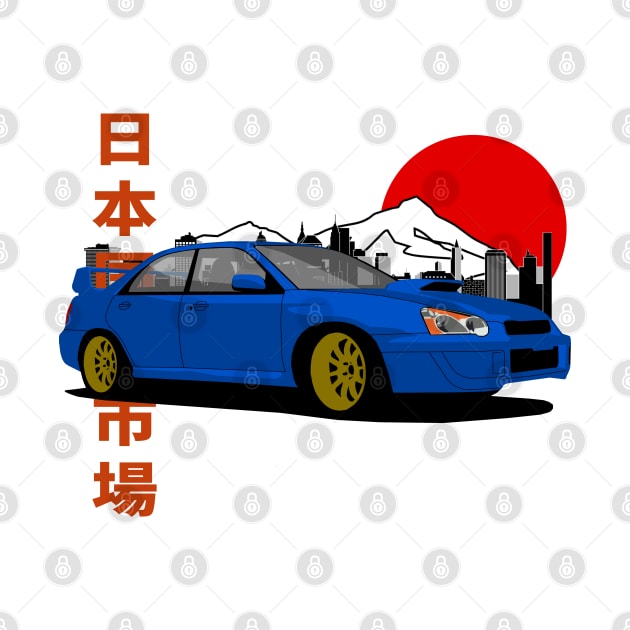 Subaru Impreza 2005-2008 JDM Style by Rebellion Store