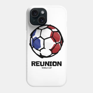 Reunion Football Country Flag Phone Case