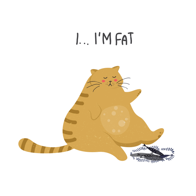 Funny fat cat by  El-Aal