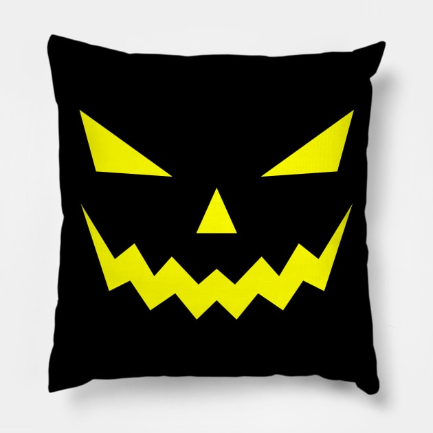 Jack-o'-lantern Pillow by pplotaz