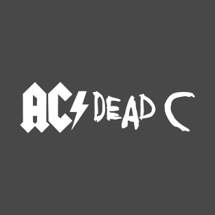 AC / Dead C parody T-Shirt (light ink) T-Shirt