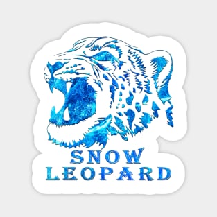 Snow Leopard Magnet