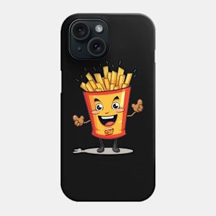 kawaii french fries T-Shirt cute potatofood Phone Case