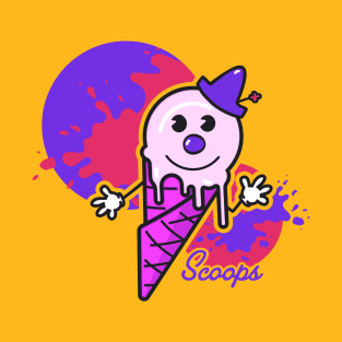 Pop Art for Kids | Scoops | Purple T-Shirt