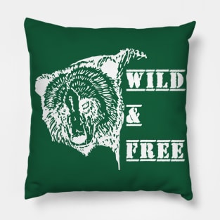 Wild and Free (W4) Pillow