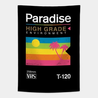 VHS Paradise Tapestry