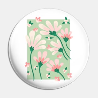 calendula flowers illustration Pin