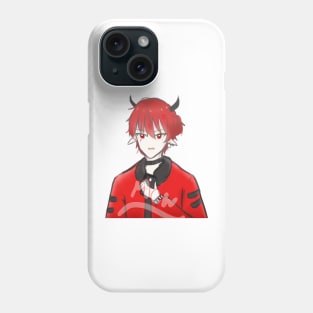 Demonic young man Phone Case