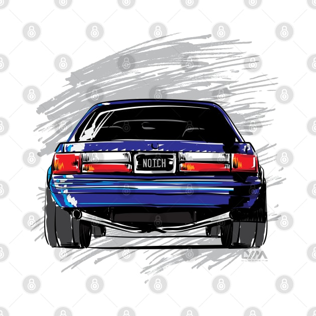 Notch Fox Body Ford Mustang by LYM Clothing