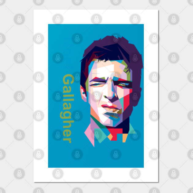 Noel Gallagher Noel Gallagher Oasis Posters And Art Prints Teepublic