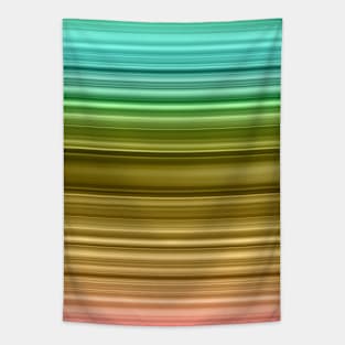 Elegant rainbow stripes Tapestry