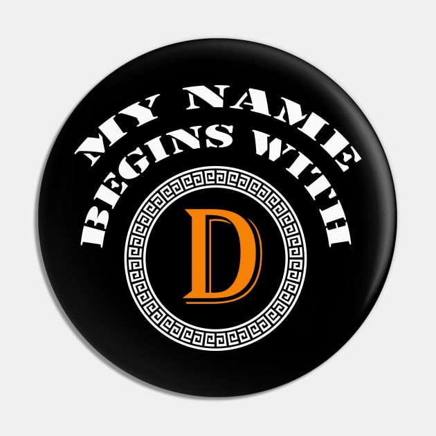 My name begins with D Pin by Emma-shopping