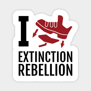 anti climate protest. i gaspedal extinction rebellion. Satire. Magnet