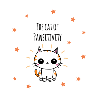 'The Cat Of Positivity' T-Shirt