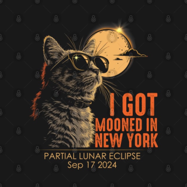 I Got Mooned In New York Partial Lunar Eclipse September 17 2024 by GreenCraft