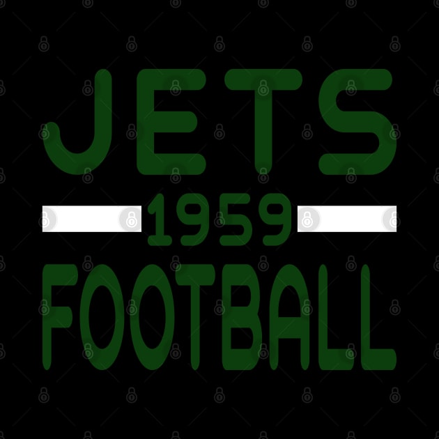 Jets Football 1959 Classic by Medo Creations