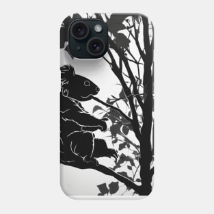 Koalas Shadow Silhouette Anime Style Collection No. 57 Phone Case