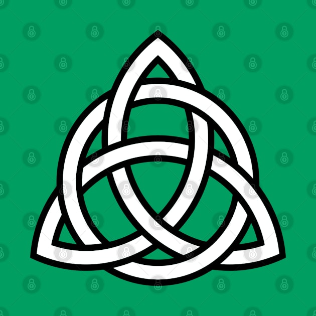 Triquetra Knot With Interlaced Circle by taiche