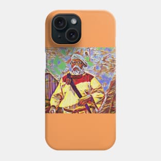 You Are the Guru Trippy Old Hippie Man Phone Case