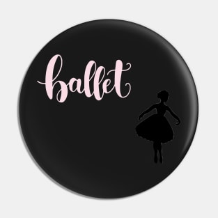 ballerina stickers Pin