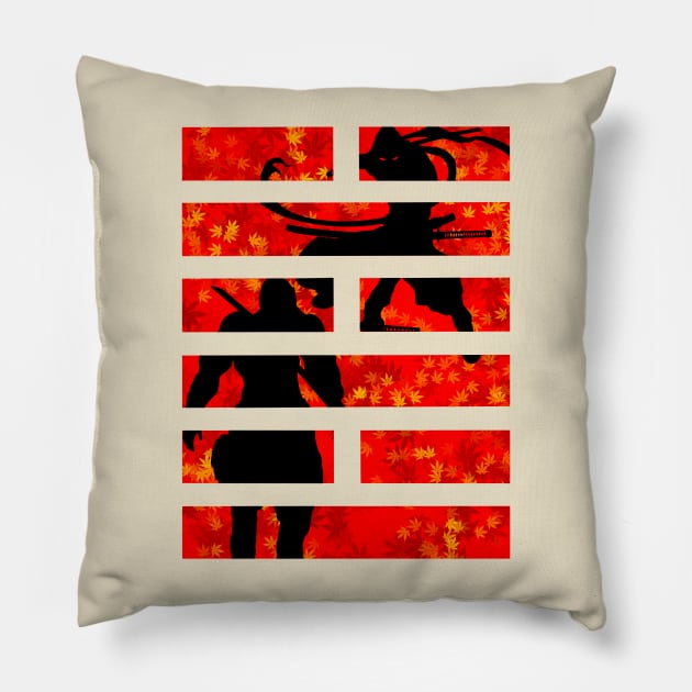 Ninja Please Pillow by Guild New York Clothing