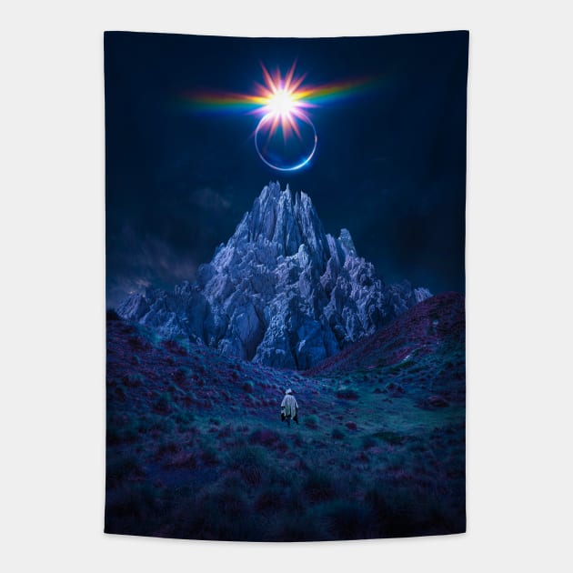 Aerial Omen Tapestry by LumiFantasy