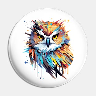 Owl Bird Animal Nature Freedom Wildlife Wonder Abstract Pin