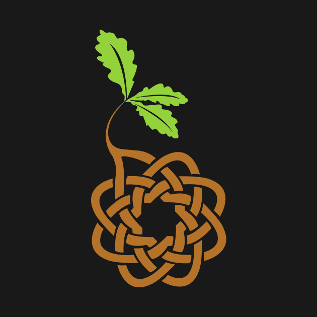 Celtic Oak Knot by WildHusky