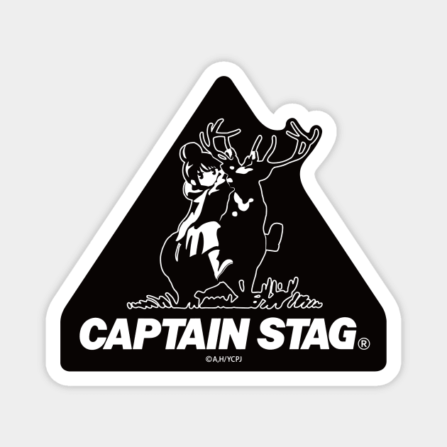 yurucamp X stag Magnet by JamesCMarshall