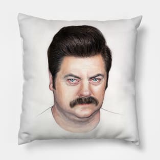 Ron Swanson Pillow