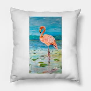 Flamingo. Costa Brava Pillow