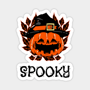 Halloween Spooky Pumpkin Magnet