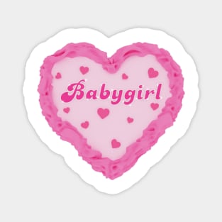 Babygirl Cake Magnet