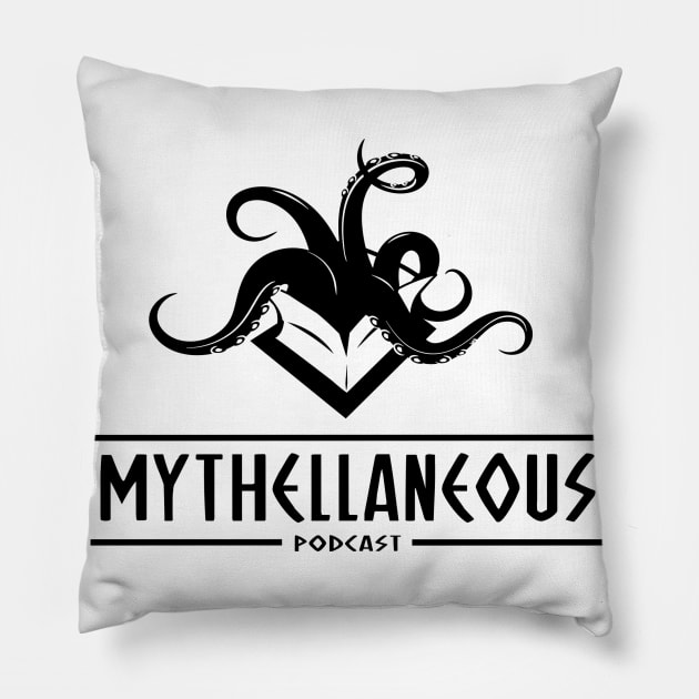 Mythellaneous Logo Pillow by FakeNerdPod