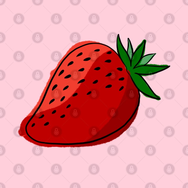 Red Juicy Strawberry by SemDesigns