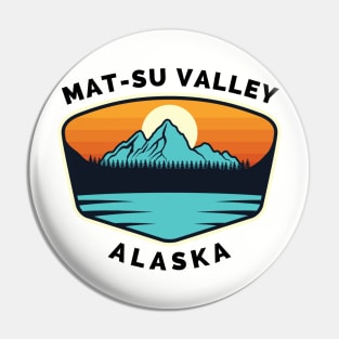 Mat-Su Valley Ski Snowboard Mountain Alaska Mat-Su - Mat-Su Valley Alaska - Travel Pin