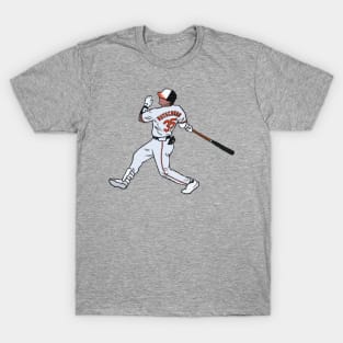 Adley Rutschman Home Run Swing Sticker for Sale by RatTrapTees