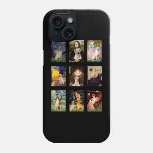 Yellow Labrador Composite of Adapted Masterpieces Phone Case