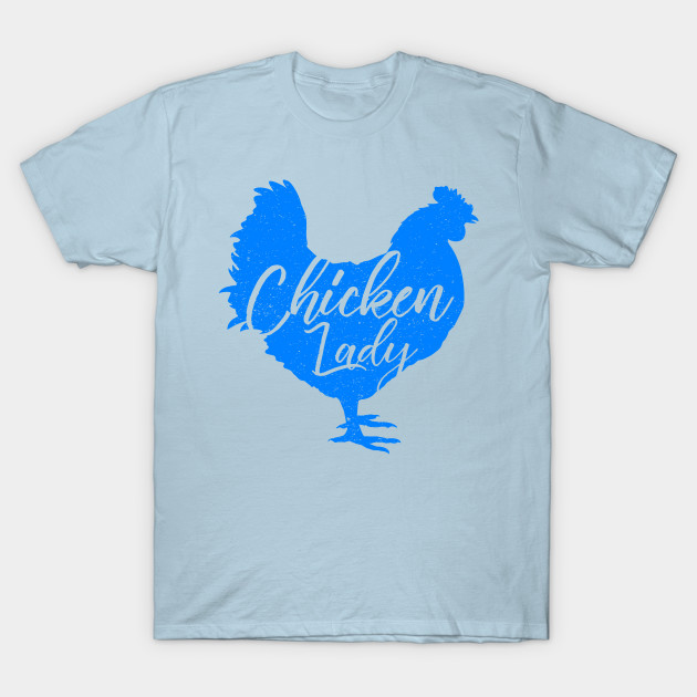 Discover Chicken Lady for Women White - Chicken - T-Shirt