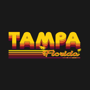 Tampa In The Florida, Summer Design T-Shirt