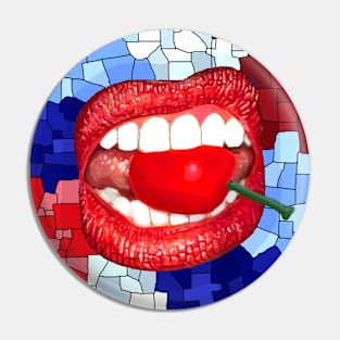 Cherry Lips Pin