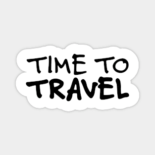 Time To Travel Magnet