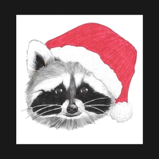 Xmas raccoon T-Shirt