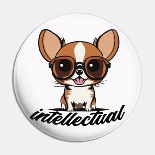 THE INTELLECTUAL PET Pin