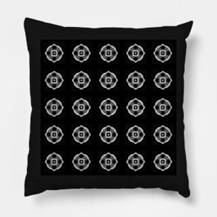 X-ray Fingerbones Kaleidoscope pattern 2 Pillow