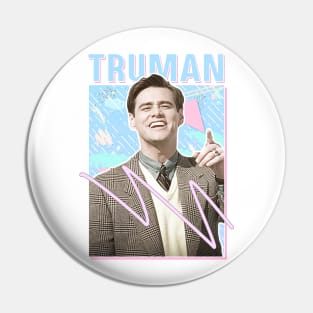 Truman /// Retro design Pin